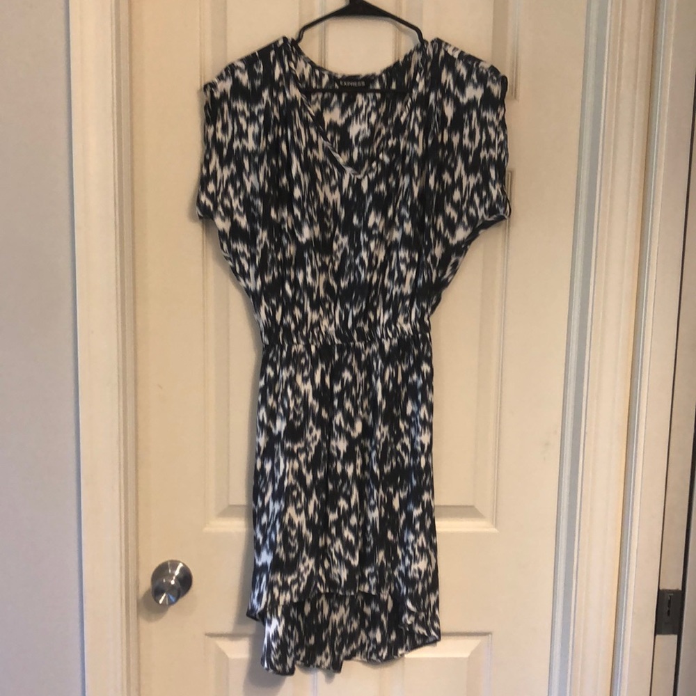 Express size small worn once high low dress